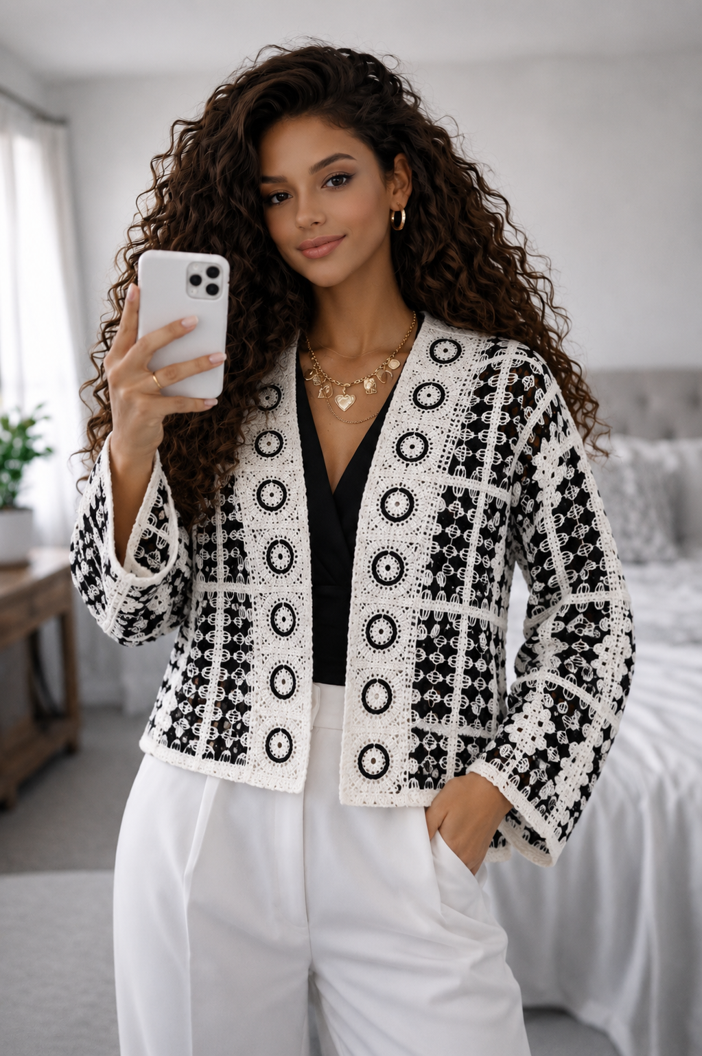 Cardigan crochet