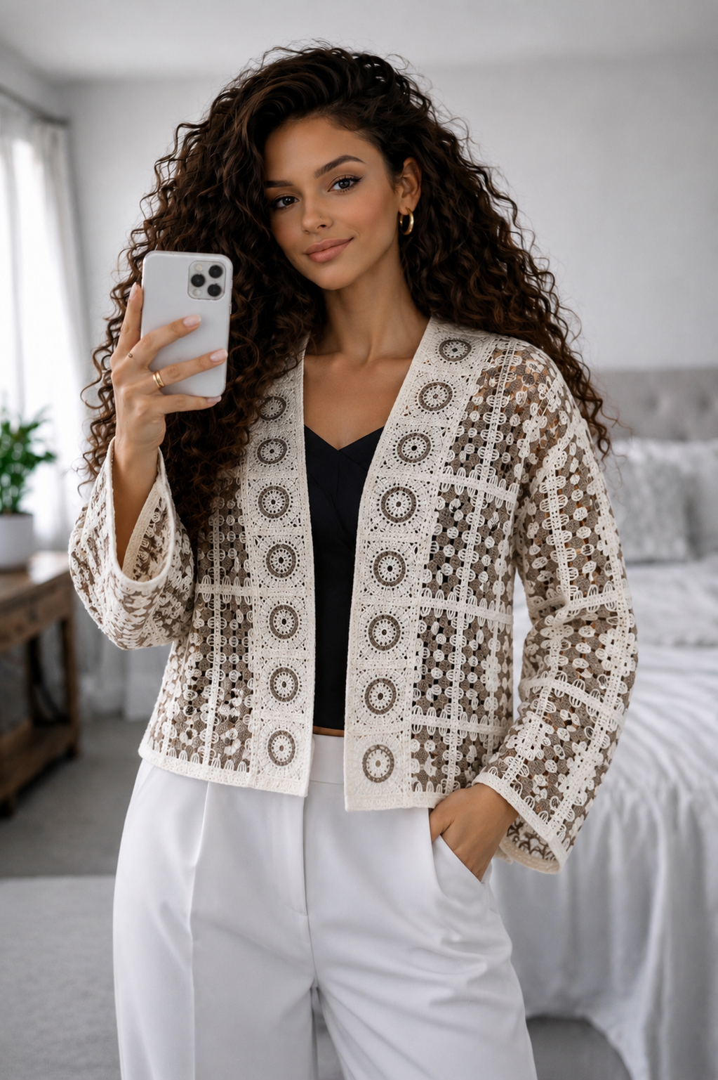 Cardigan crochet